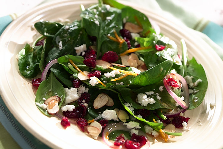 Effortless Spinach Salad